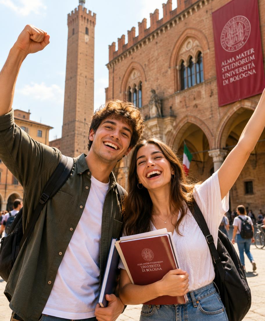 Étudiants en Italie